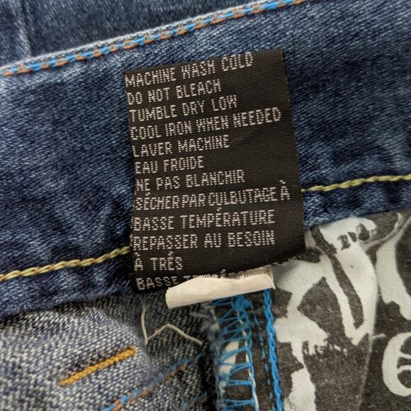 Rusty 90's Style Wide Leg High Waist Jeans 28 - Picture 10 of 10